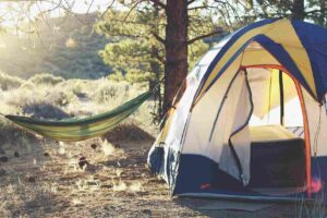 camping en la naturaleza